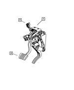 4683921AP - : Adjustable Pedal Module for Mopar Image