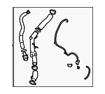 282102M660 - Cooling System: Hose Assembly for Hyundai: Kona Image
