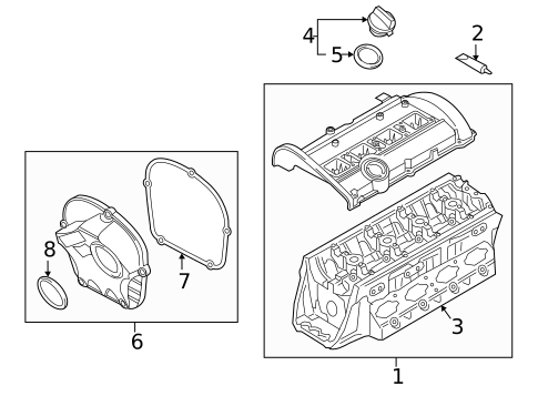 Engine for 2010 Audi A5 Quattro #1