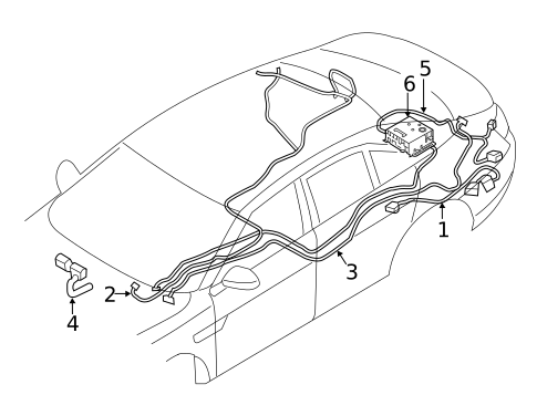 Electrical Components for 2017 Ford Special Service Police Sedan #0