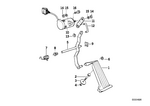 35411158855 - Pedals: Accelerator Pedal Assy for BMW Image