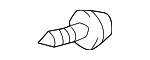 9356855014 - Body: Upper Molding Screw for Lexus Image