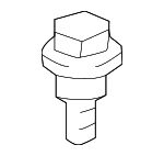 9010906375 - Body: Grille Bolt for Lexus: CT200h, IS250, IS350, LX570, NX200t, NX300h Image