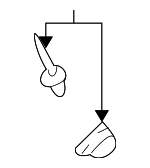 9046705090B1 - Body: Windshield Frame Weatherstrip Seal Clip for Lexus: IS250, IS350 Image