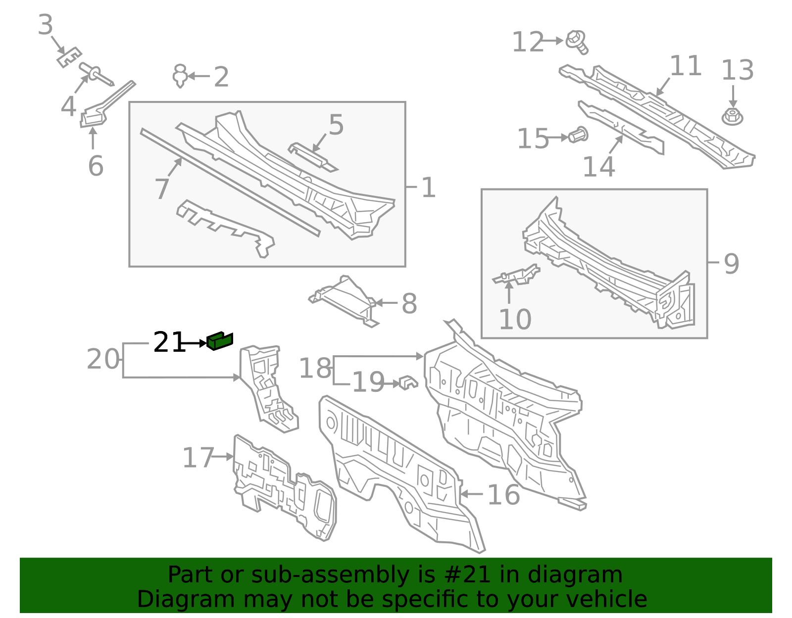 2008-2025 Toyota 2008-2024 Toyota - Silencer Clip 90467-13079 | Sparks ...