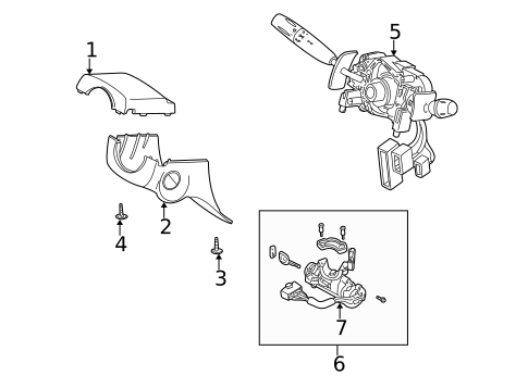 Ignition Lock for 2004 Kia Rio #0