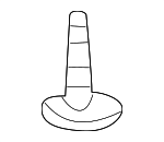 K998300510 - Steering: Lower Column Cover Screw for Kia: Rio Image