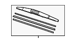 76730S3N003 - : Wiper Blade for Acura Image