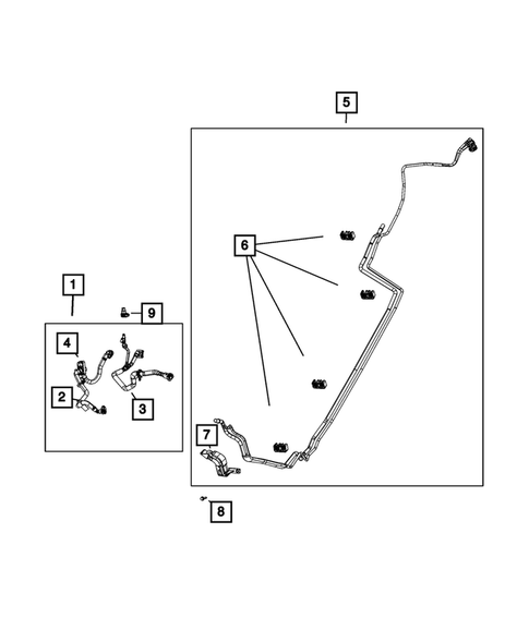 Fuel Lines and Tubes for 2020 Jeep Cherokee #0