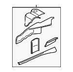 FJG3990AA - : Apron Assembly for Jaguar Image