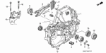 21103PX5010 - Transmission - Manual: PLATE C, OIL GUIDE for Honda Image image