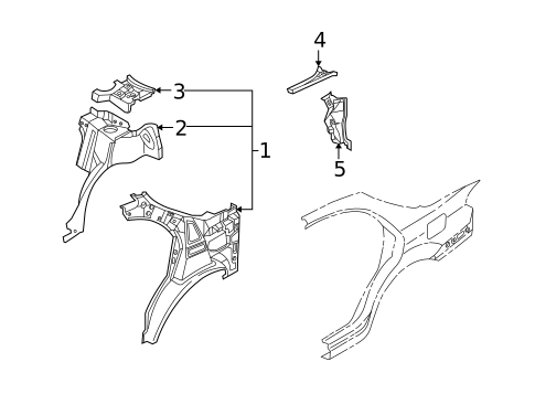 Inner Structure for 2003 Kia Spectra #0