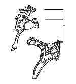 K2NA7011X - : Inner Panel Assembly for Kia Image