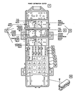 6102076AA - Electrical: Fuse Cartridge for Mopar Image