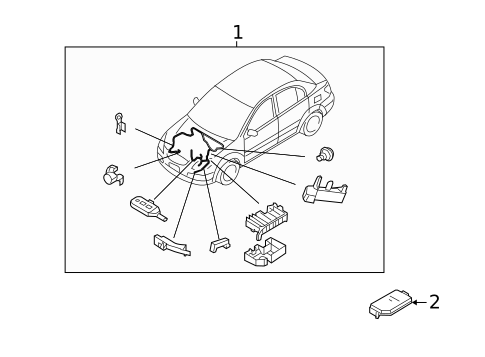 Wiring Harness for 2007 Kia Rio5 #0