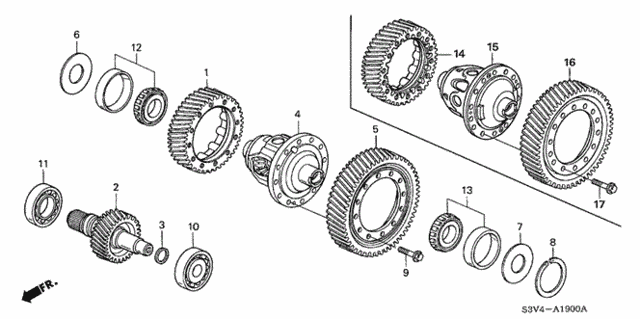 AT Differential ('03-'06) for 2006 Acura MDX #0