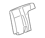 8890433990 - Body: Seat Back Pad for Isuzu Image