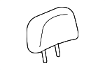 8890460600 - Body: Headrest Pad for Isuzu Image