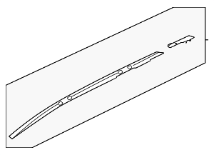 738236RA0A - : Roof Rack for Nissan: Rogue Image