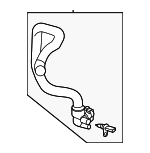 PAD122449A - Cooling System: Water Hose Assembly for Porsche Image