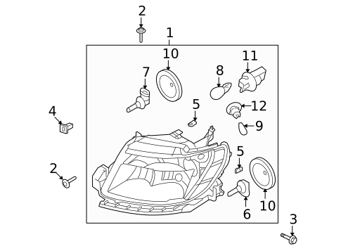 Lighting - Exterior for 2009 Ford Taurus #1