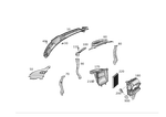 1668300128 - Heating and Ventilation: Water Baffle for Mercedes-Benz Image