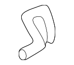 80275S2AA00 - HVAC: Drain Hose for Honda: S2000 Image