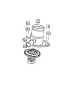 6101982 - Cooling: Hex Head Screw And Washer for Mopar Image image