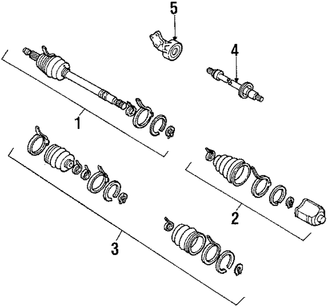 E92Z3B436A - Suspension: Axle Assembly for Ford: Probe Image