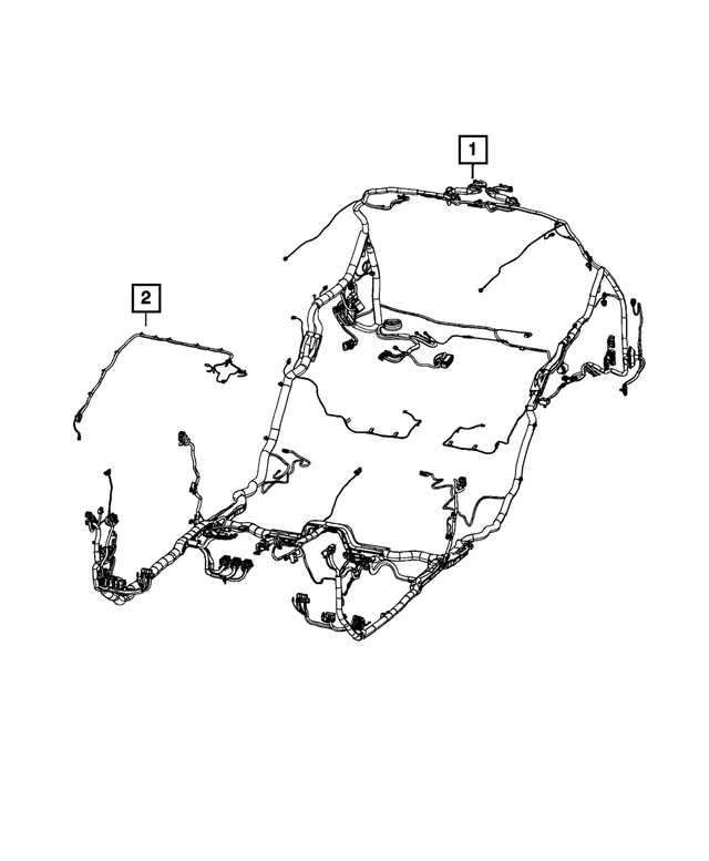 68483677AD - Electrical: Body Wiring for Mopar Image