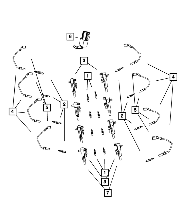 68078732AA - Electrical: Ignition Coil Boot for Mopar Image image