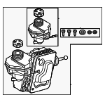34505B8E284 - Body: Master Cylinder Assembly for Mini Image image