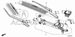 9403110080 - Electrical/Exhaust/Heater/Fuel: NUT, HEX. (10MM) for Acura Image