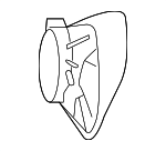 7L0616102A - Suspension: Rear Shield for Volkswagen Image