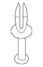 N10608401 - Suspension: Stone Guard Rivet for Volkswagen Image