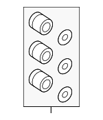 4K0698471 - Brakes: Bleeder Valve Seal Kit for Audi Image