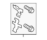 4H0615269E - Brakes: Bleeder Valve Spring for Audi Image