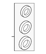 4F0698471 - Brakes: Bleeder Valve Seal Kit for Audi Image