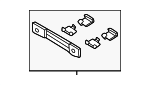 34116883731 - Brakes: Bleeder Valve Hardware Kit for BMW Image