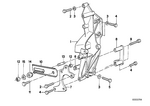 12311708343 - Steering: Supporting Bracket for BMW Image