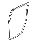 72815SZAA11 - : Rear Weather-Strip for Honda: Pilot Image