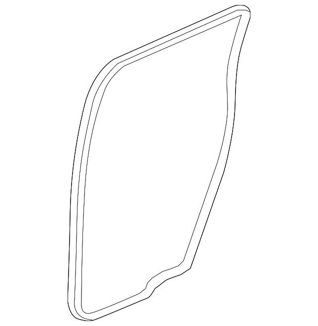 2009-2015 Honda Pilot Seal, R. RR. Door Opening 72815-SZA-A11
