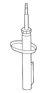 98633305120 - Suspension: Strut for Porsche: Boxster Image