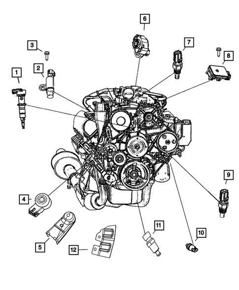 Sensors for 2012 Ram 3500 #1