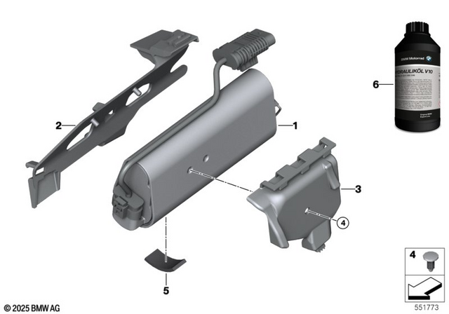 51357019030 - Rear Axle, Rear-Wheel Drive, Suspension: Plug - D=5mm for BMW-Motorrad Image