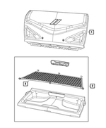 6EQ84DX9AE - Interior Trim: Closeout Panel for Mopar Image image