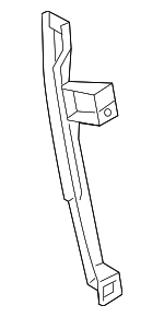 84760837 - : Part# 84760837 Front Passenger Side Door Window Channel Front Retainer for Chevrolet: Blazer Image