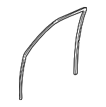 72275S0XA02 - : Run Channel for Honda: Odyssey Image