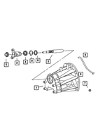 52108210AA - Automatic Transaxle 4 Speed: Mounting Lock for Mopar Image
