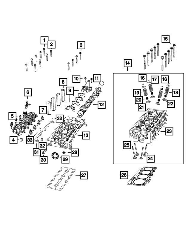 68088240AA - 1.4LTurbo; Engine: Roller Finger Follower for Mopar Image